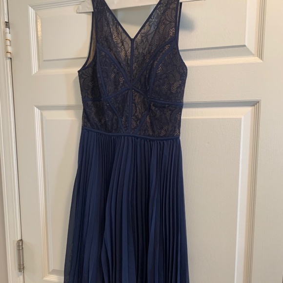 BCBG Navy Formal Lace Dress - NEVER WORN - Picture 2 of 3